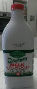 Eco-Fresh Milk Bottle- by bessie de Kock